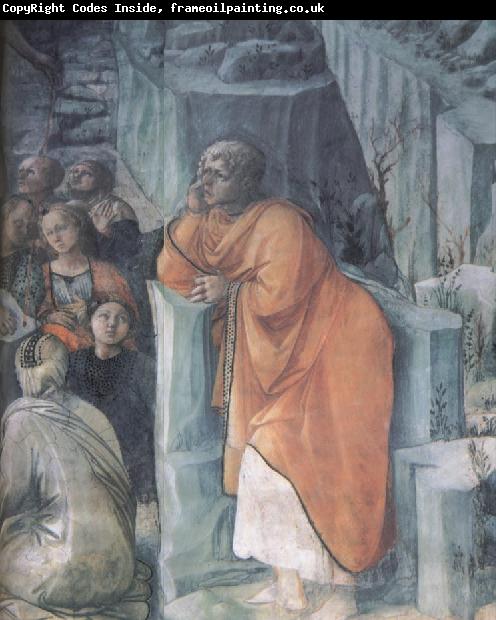 Fra Filippo Lippi Details of The Mission of St John the Bapitst